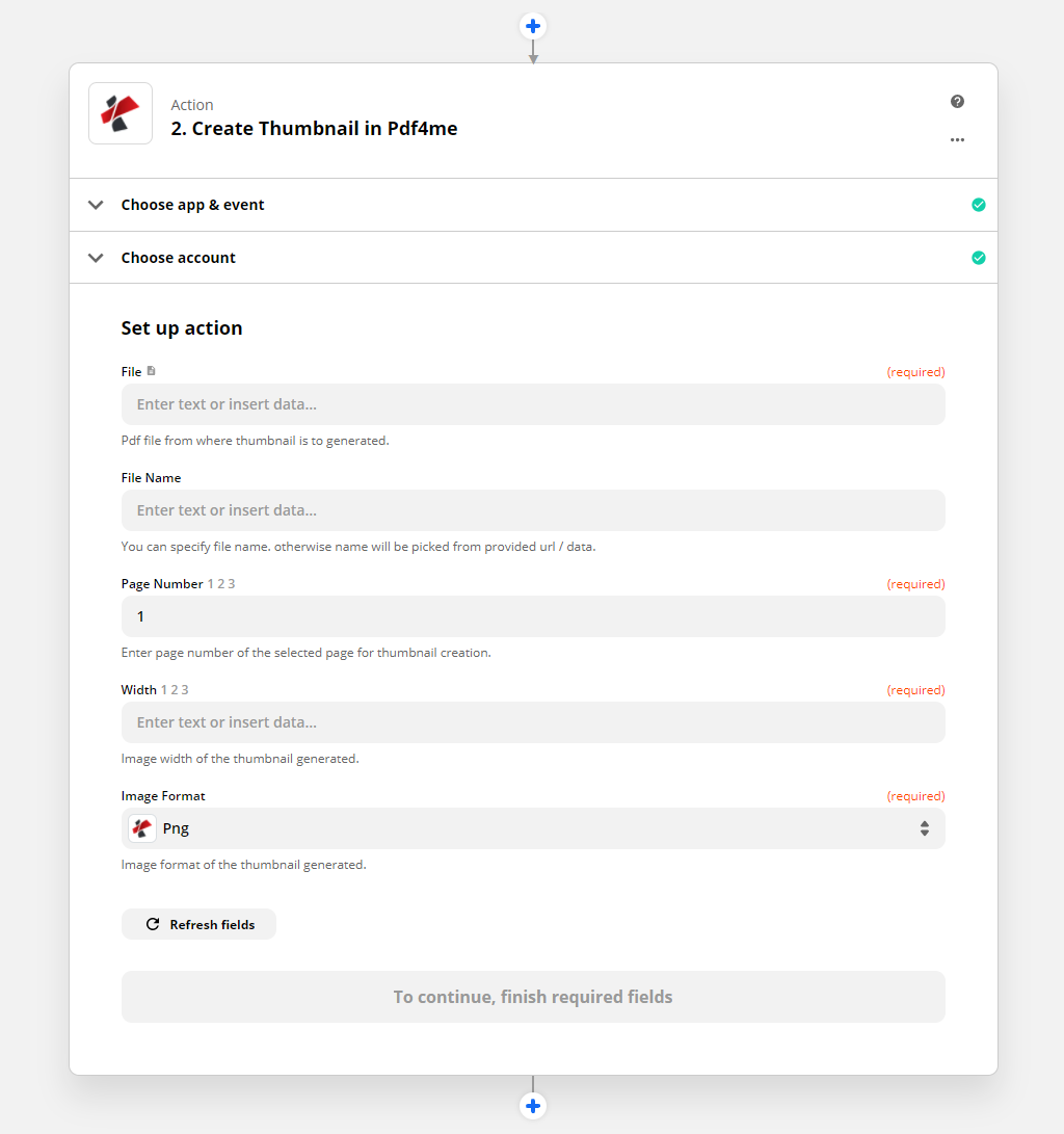Crea un'immagine da PDF
